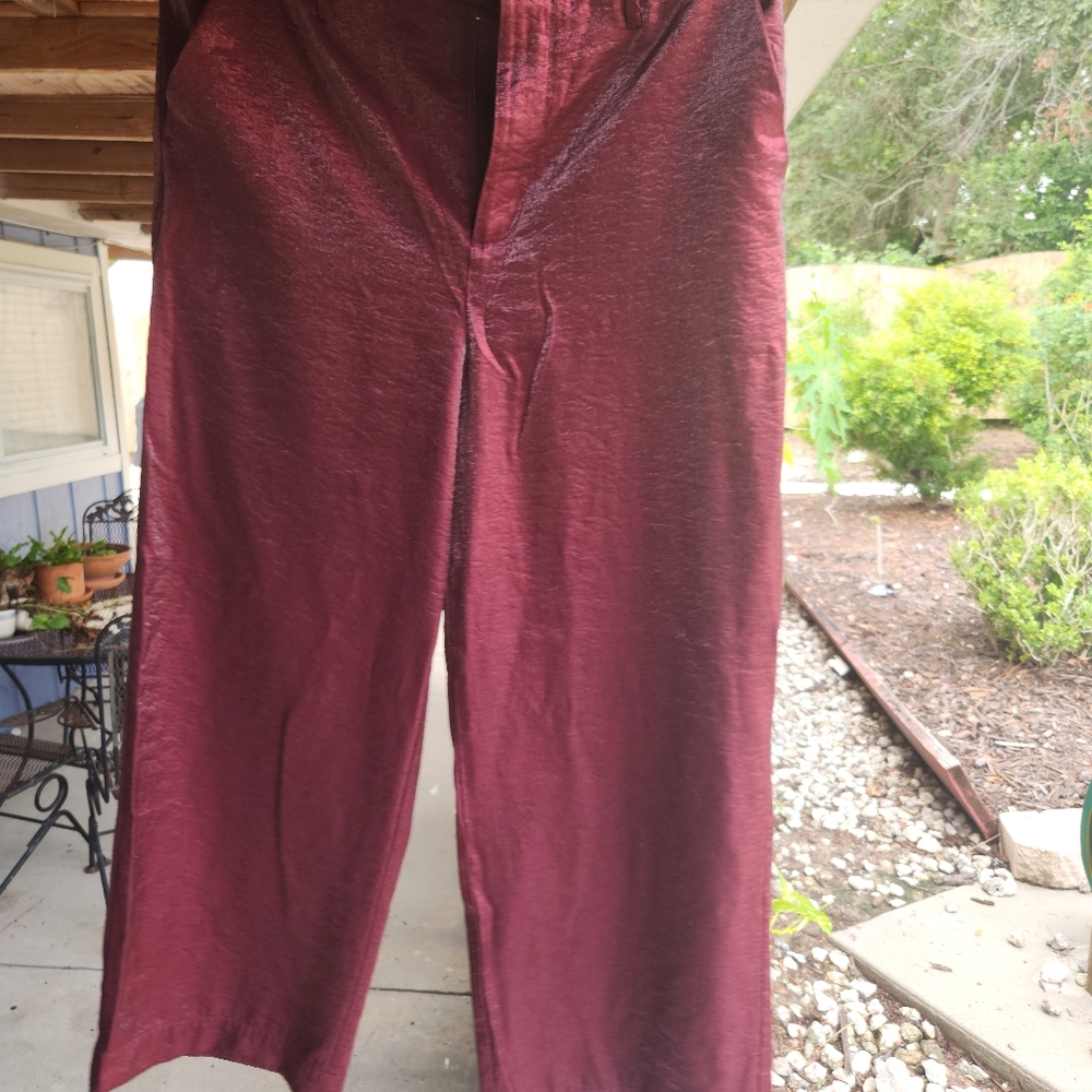 Box C SCOTCH & SODA MAISON Scotch modern  size L beautiful shimmery burgundy